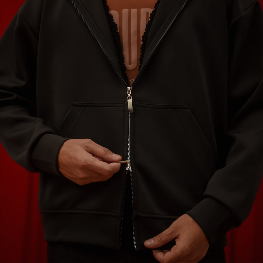 Sisburma Double Zipped Air-Layer Hoodie - Image 6