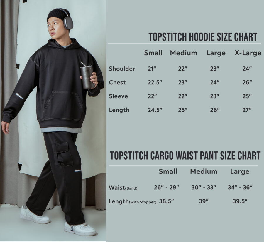 Sisburma Air Layer Top Stitch Cargo Pants - Image 8