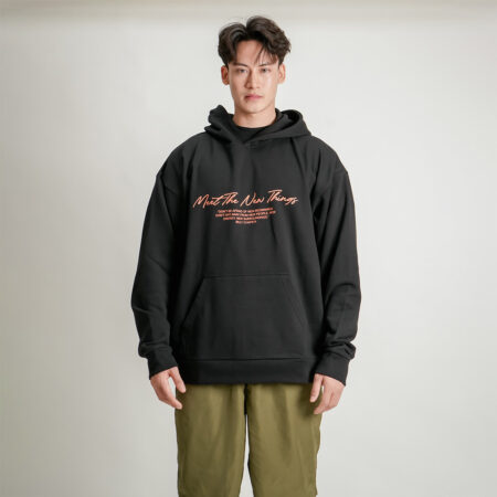 SISBURMA New Things Polar-fleece Hoodie