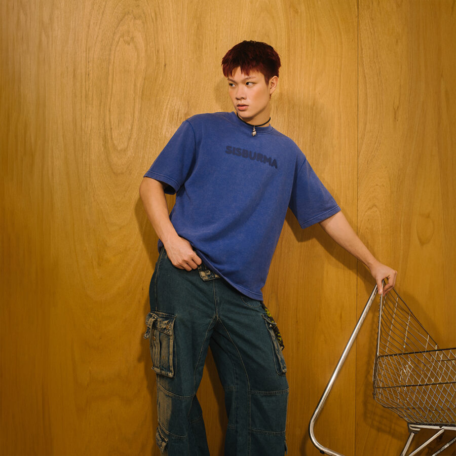 Sisburma Acid Wash Tee - Image 5